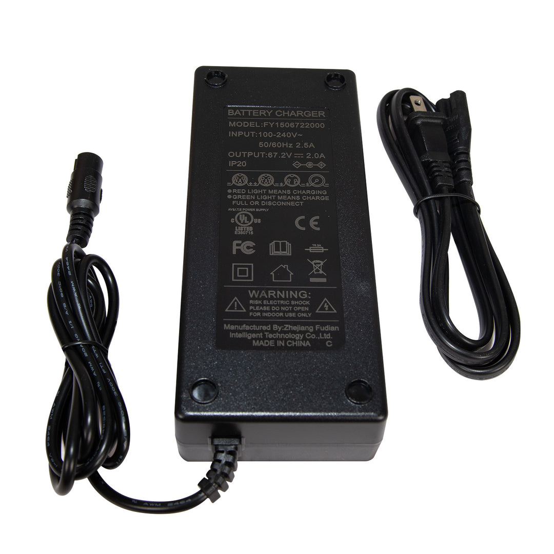 Charger 67.2V 2A Y11 +