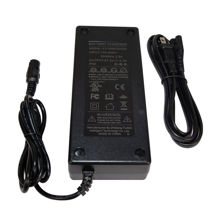 Charger 67.2V 2A Y11 +