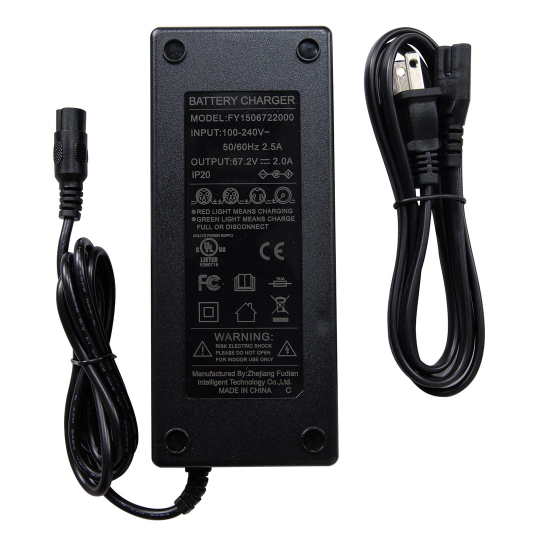 Charger 67.2V 2A Y11 +