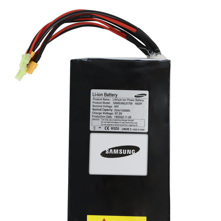 Standard Battery 60V 22.5AH Hawk&M10 / Samsung Battery 60V 25AH Hawk